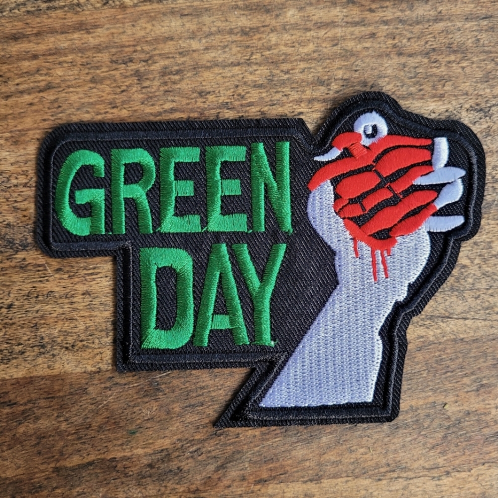 3/13$ Green Day 90'S Y2k Pop Punk  Embroidered Iron on Patch